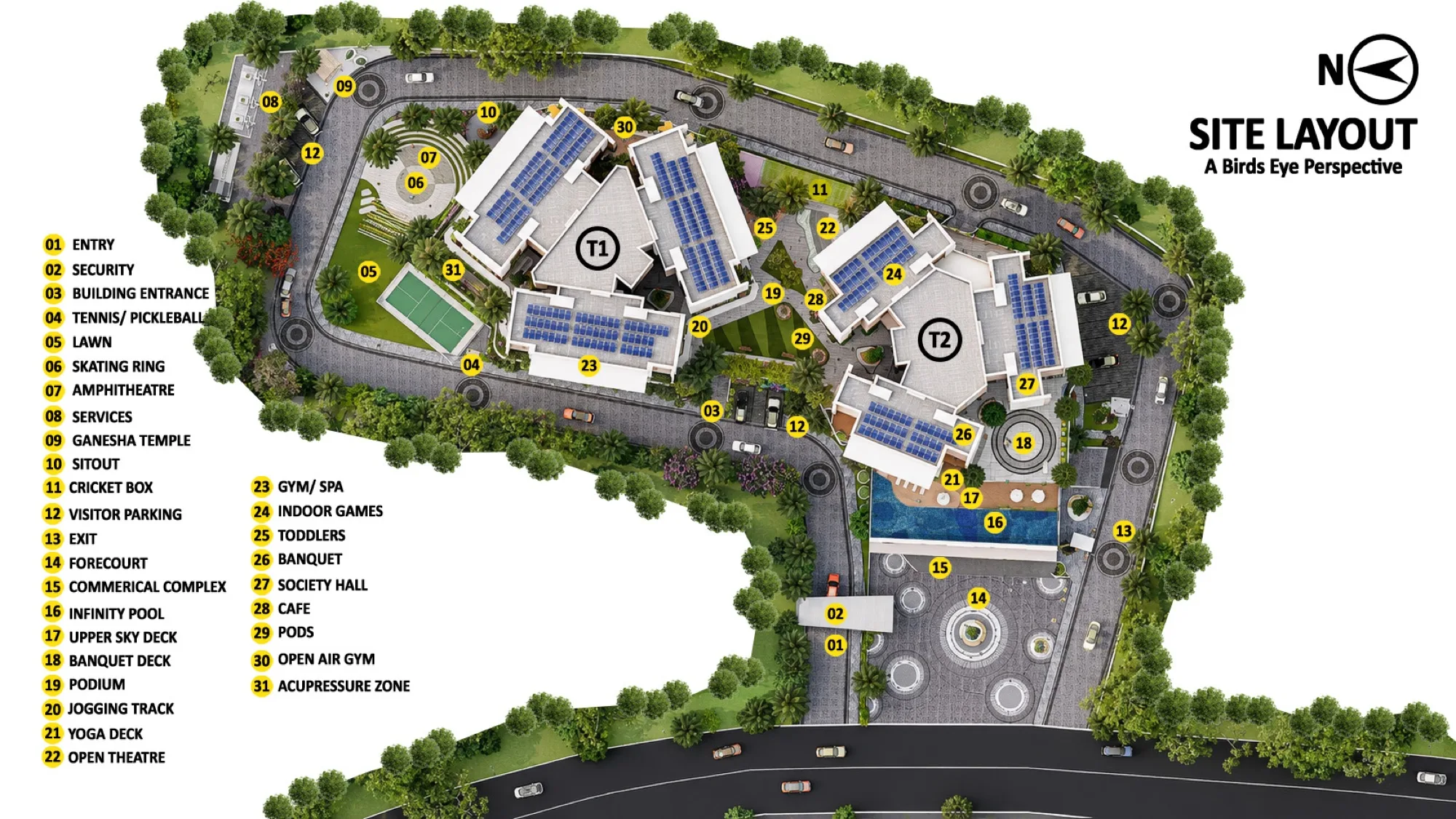 Master site plan