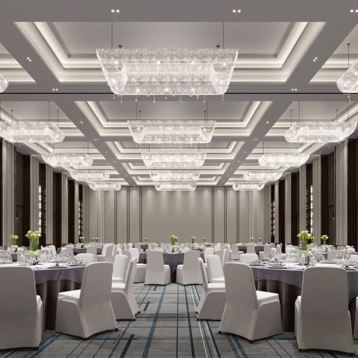 Banquet hall set up