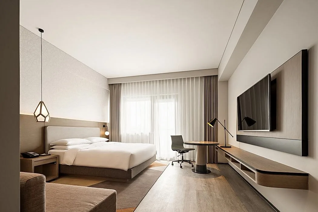 Guest suite sample bedroom